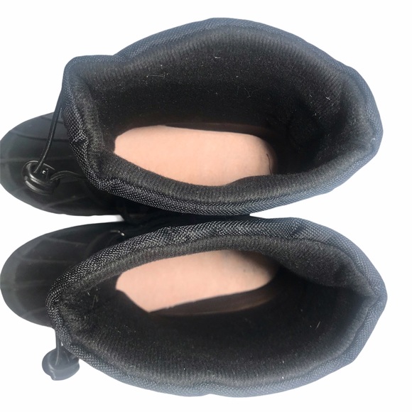 TOTES Connor Kids Waterproof Snow Boots with Removable Liner Black - Picture 7 of 10